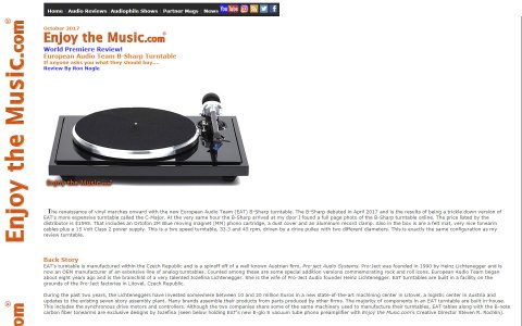 E.A.T. B-Sharp review by EnjoyTheMusic.com