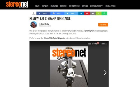 E.A.T. C-Sharp review by StereoNET