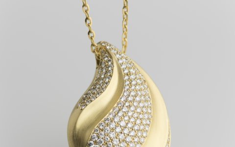 The Last Teardrop By Jozefina - Yellow Gold & Diamonds #8/8