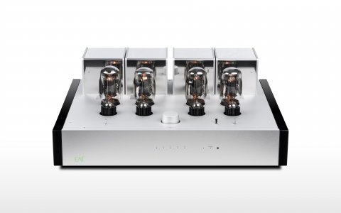 Highend integrated tube amplifier E.A.T. E-Glo I. - front