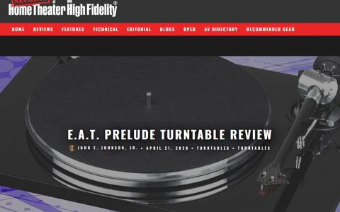 E.A.T. Prelude turntable review by HomeTheaterHifi.com