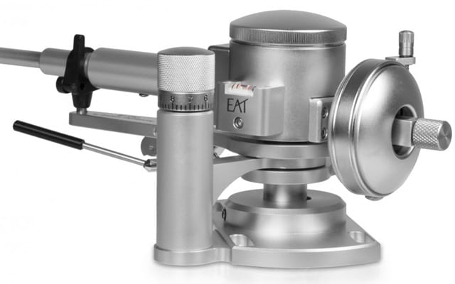 E.A.T. E-Go Tonearm; E.A.T. has joined forces with tonearm wizard Bob Graham to develop the E-Go, a tonearm that extracts the ultimate performance from any cartridge it asked to accommodate. E.A.T. E-Go Tonearm; E.A.T. has joined forces with tonearm wizard Bob Graham to develop the E-Go, a tonearm that extracts the ultimate performance from any cartridge it asked to accommodate.