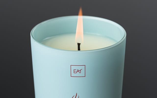 L'Oiseau de Feu Bleu Candle