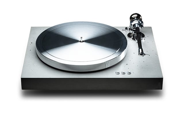 E.A.T. C-Dur Turntable; Special Edition made out of concrete E.A.T. C-Dur Turntable; Special Edition made out of concrete
