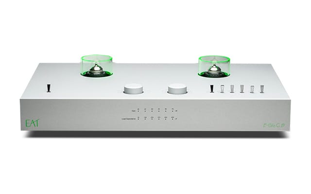 E.A.T. E-Glo CB Phono Stage; High-End balanced and fully discrete tube hybrid phono stage